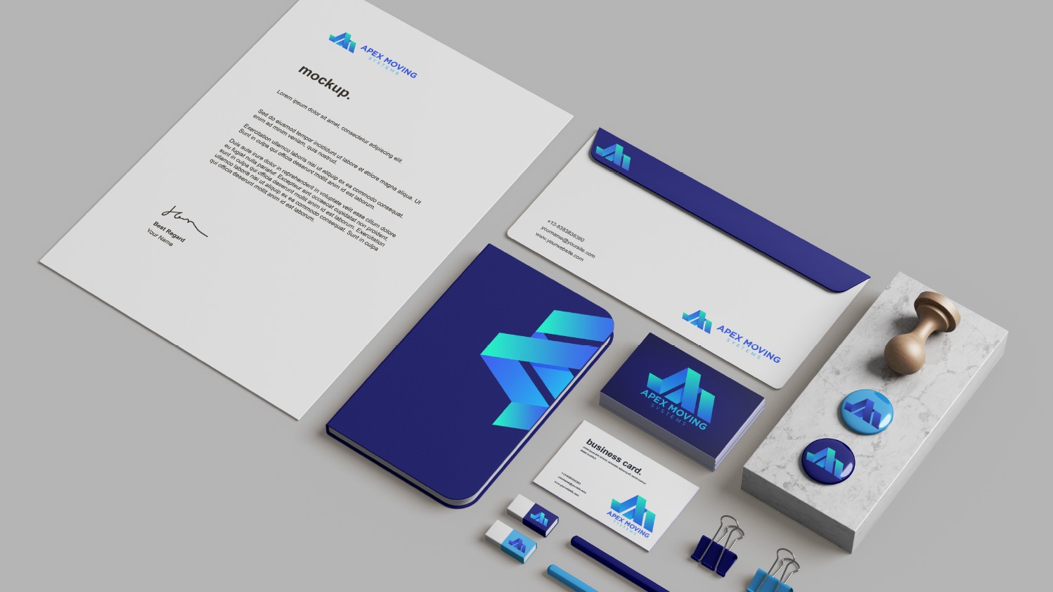 Apex Moving Brand Identity